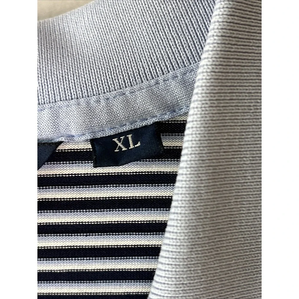 Polo Golf Ralph Lauren Shirt Pima Cotton Polo Stretch Performance Striped XL‎